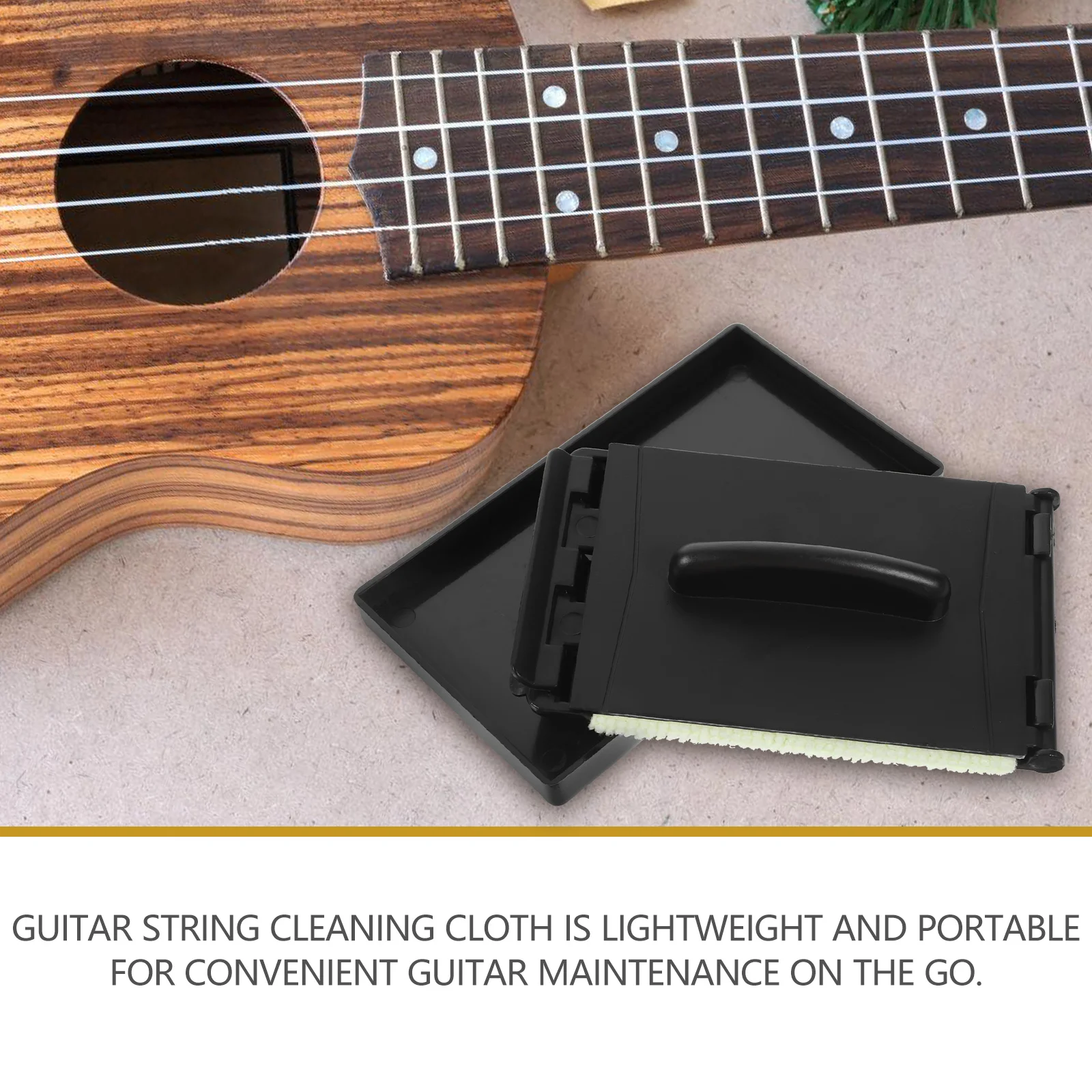 2 Pcs Guitar String Cleaner Cloth Fretboard Cleaning Tool Maintenance Kit for Electric Bass Accessories Plastic Fiber
2 Pcs Guitar String Cleaner Cloth Fretboard Cleaning Tool Maintenance Kit for Electric Bass Accessories Plastic Fiber