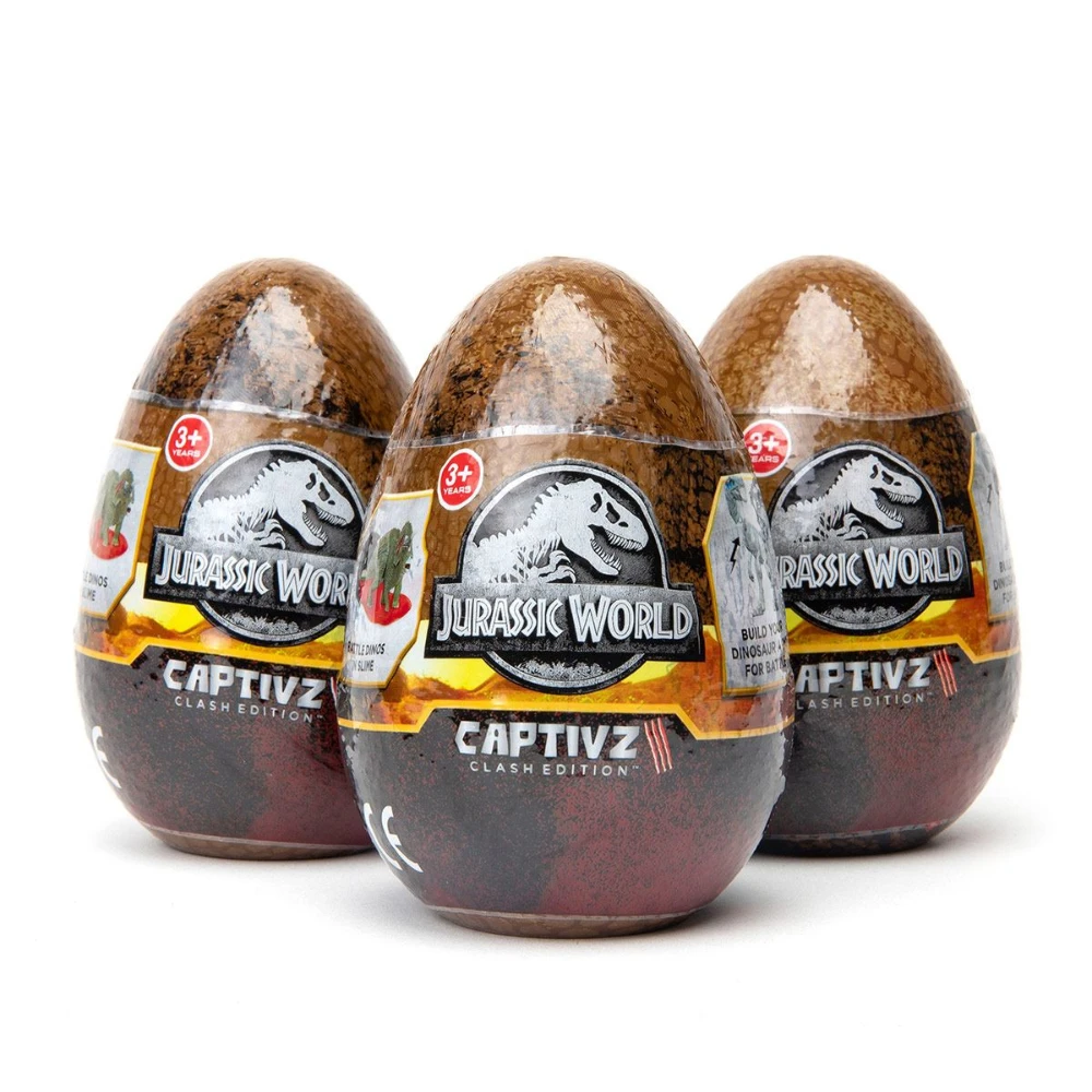 JURASSIC WORLD CAPTIVE 3 CLASH EDITION EGG FULL BOX N Lock Dinosaur Slime 10cm Random surprise blind box Mini dinosaur egg
JURASSIC WORLD CAPTIVE 3 CLASH EDITION EGG FULL BOX N Lock Dinosaur Slime 10cm Random surprise blind box Mini dinosaur egg