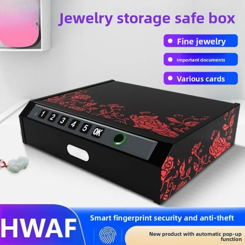 Mini Fingerprint Password Safe Portable Anti Theft Safe Box For Home Car Wardrobe Drawer Small Jewelry Storage Safe
Mini Fingerprint Password Safe Portable Anti Theft Safe Box For Home Car Wardrobe Drawer Small Jewelry Storage Safe