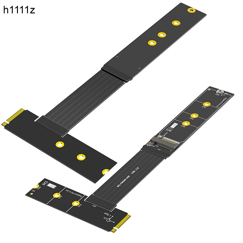 20CM 270 Degree M Key PCIE 4.0 X4 NVME SSD Extension Cable Riser Card Extender Supports PCIE4.0 2230 2242 2260 2280 M.2 NVME SSD
20CM 270 Degree M Key PCIE 4.0 X4 NVME SSD Extension Cable Riser Card Extender Supports PCIE4.0 2230 2242 2260 2280 M.2 NVME SSD