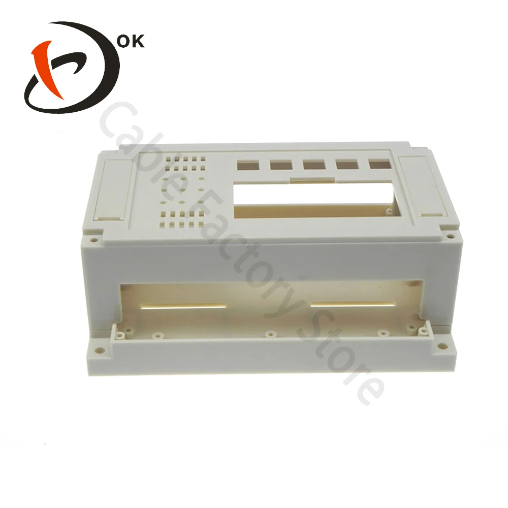High quality 155*110*59mm (6.10*4.33*2.32inch) abs case plastic box din rail enclosure diy casing
High quality 155*110*59mm (6.10*4.33*2.32inch) abs case plastic box din rail enclosure diy casing
