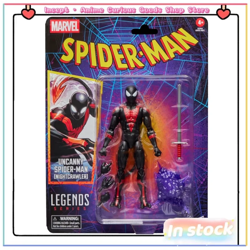 In Stock MARVEL LEGENDS Marvel Hanging Card Nightcrawler Spider-Man 6-inch Doll Figure Luxury Set Fan Favorite Collection Gift
In Stock MARVEL LEGENDS Marvel Hanging Card Nightcrawler Spider-Man 6-inch Doll Figure Luxury Set Fan Favorite Collection Gift