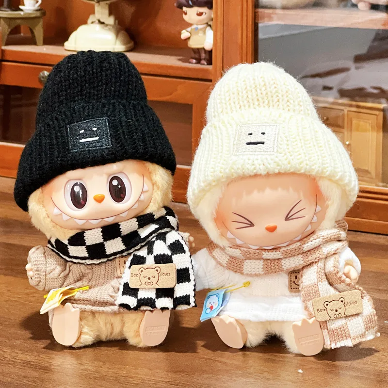 For 17cm First And Second Generation Baby Clothes Blind Box Hanging Accessories Vinyl Doll Labubu Baby Clothes Cute Smiling Dace
For 17cm First And Second Generation Baby Clothes Blind Box Hanging Accessories Vinyl Doll Labubu Baby Clothes Cute Smiling Dace
