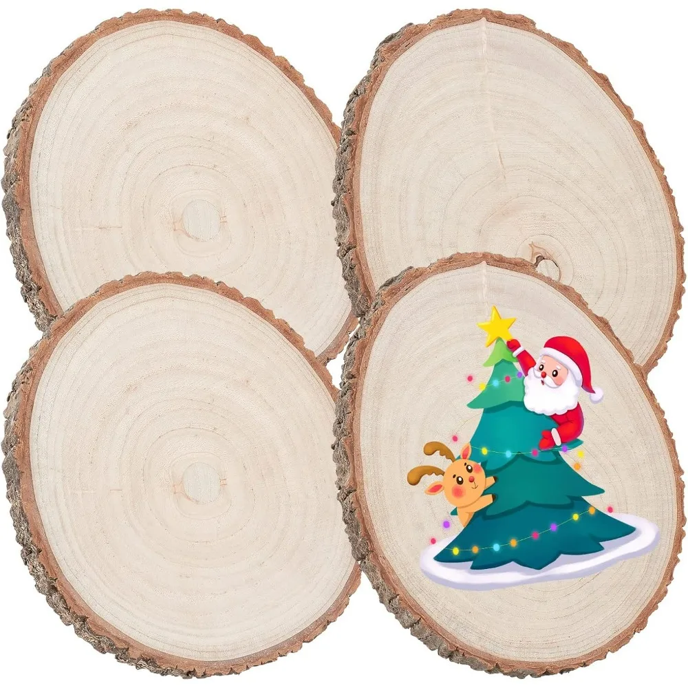 4 шт. 8 дюймов незавершенные ломтики дерева, центральные детали дерева для столов, большое ремесленное дерево с корой для рождественских украшений, искусство
4 шт. 8 дюймов незавершенные ломтики дерева, центральные детали дерева для столов, большое ремесленное дерево с корой для рождественских украшений, искусство