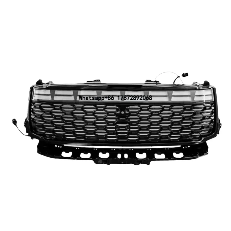 Brand-New Upgraded ABS Plastic Front Grille with LED Lights & Steering Function - Suitable for GWM Tank 500 Accessories
Brand-New Upgraded ABS Plastic Front Grille with LED Lights & Steering Function - Suitable for GWM Tank 500 Accessories