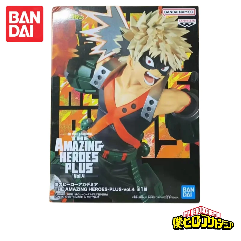 In Stock Original Bandai Banpresto My Hero Academia The Amazing Heroes Plus-Vol.4 Bakugou Katsuki Prizes Garage Kit Model Static
In Stock Original Bandai Banpresto My Hero Academia The Amazing Heroes Plus-Vol.4 Bakugou Katsuki Prizes Garage Kit Model Static