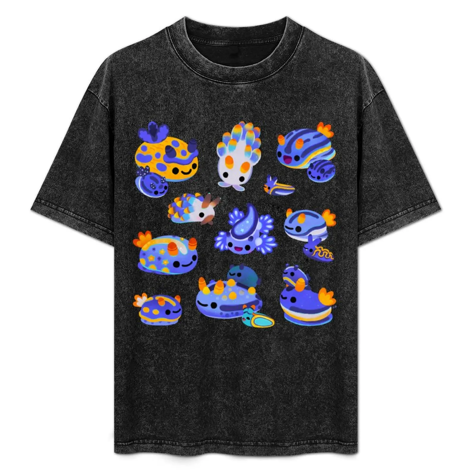 Blue sea slug T-Shirt Abstract Pattern Print Top
Blue sea slug T-Shirt Abstract Pattern Print Top