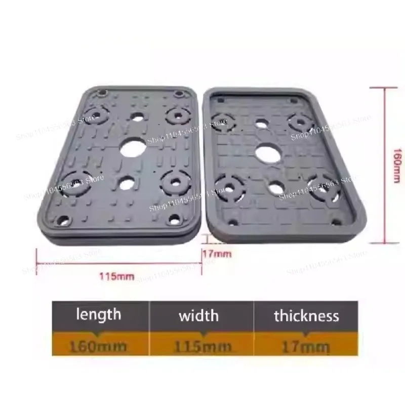 160×115×17mm Vacuum Suction Cup - 5/10PCS Lot Woodworking Machinery Accessories
160×115×17mm Vacuum Suction Cup - 5/10PCS Lot Woodworking Machinery Accessories