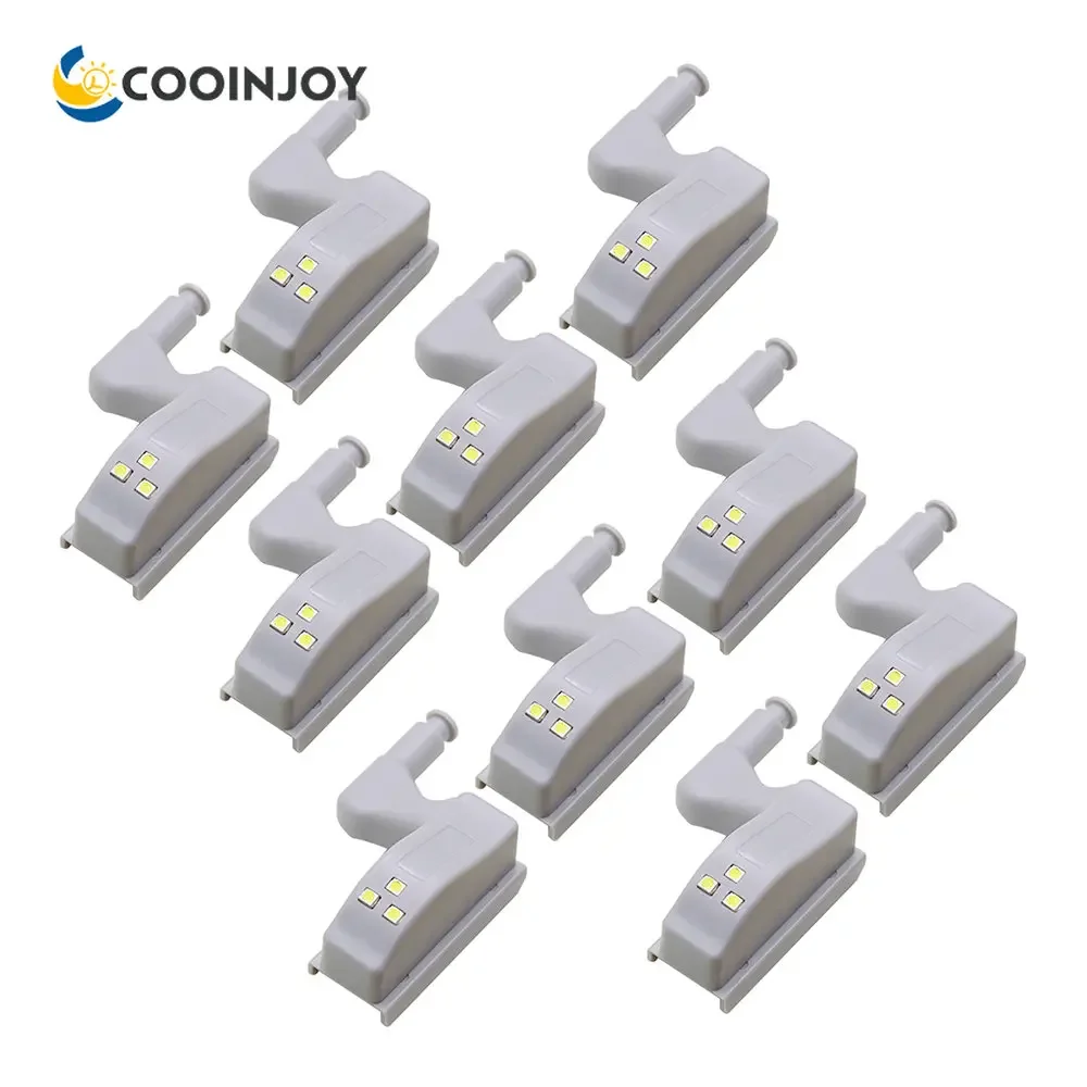 10PCS LED Inner Hinge Night Lamp Under Cabinet Lights Universal Wardrobe Cupboard Sensor Lights for Bedroom Kitchen Closet
10PCS LED Inner Hinge Night Lamp Under Cabinet Lights Universal Wardrobe Cupboard Sensor Lights for Bedroom Kitchen Closet