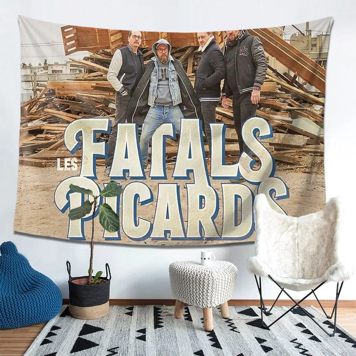 Les Fatals Picards Especes Menacees Альбом 2019, гобелен, украшение, художественные эстетические гобелены, домашняя настенная ткань, настенная подвеска
Les Fatals Picards Especes Menacees Альбом 2019, гобелен, украшение, художественные эстетические гобелены, домашняя настенная ткань, настенная подвеска