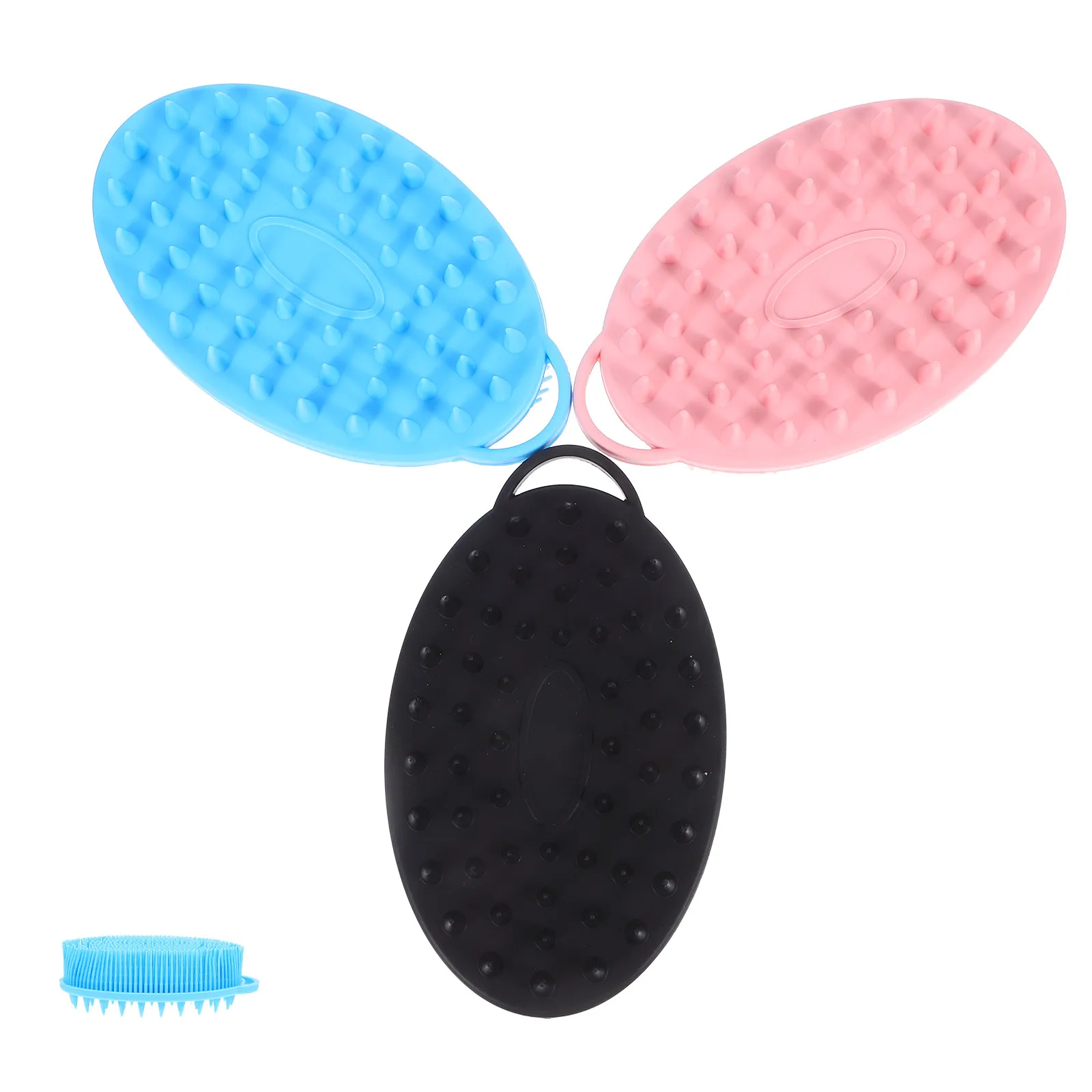 3Pcs Silicone Dual Sided Bath Brush Soft Body Scrubber Exfoliating Shower Scrub Sensitive Skin Manual Cleansing Brush Tool
3Pcs Silicone Dual Sided Bath Brush Soft Body Scrubber Exfoliating Shower Scrub Sensitive Skin Manual Cleansing Brush Tool