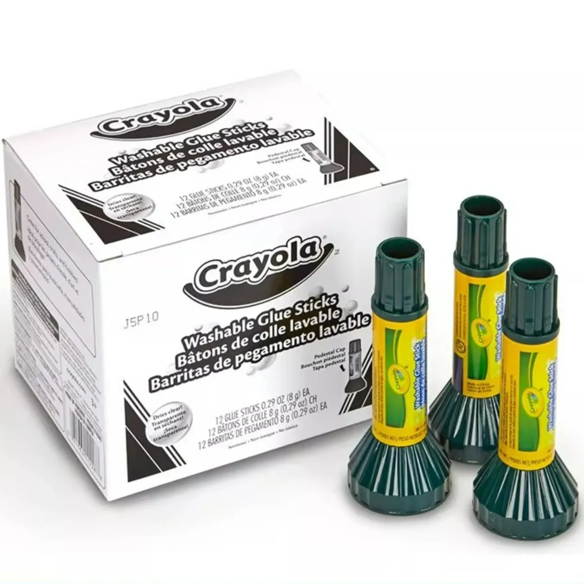 Клей-карандаши Crayola, моющиеся; художественные принадлежности; 12 шт.; отлично подходят для школьных проектов; 56-1228
Клей-карандаши Crayola, моющиеся; художественные принадлежности; 12 шт.; отлично подходят для школьных проектов; 56-1228