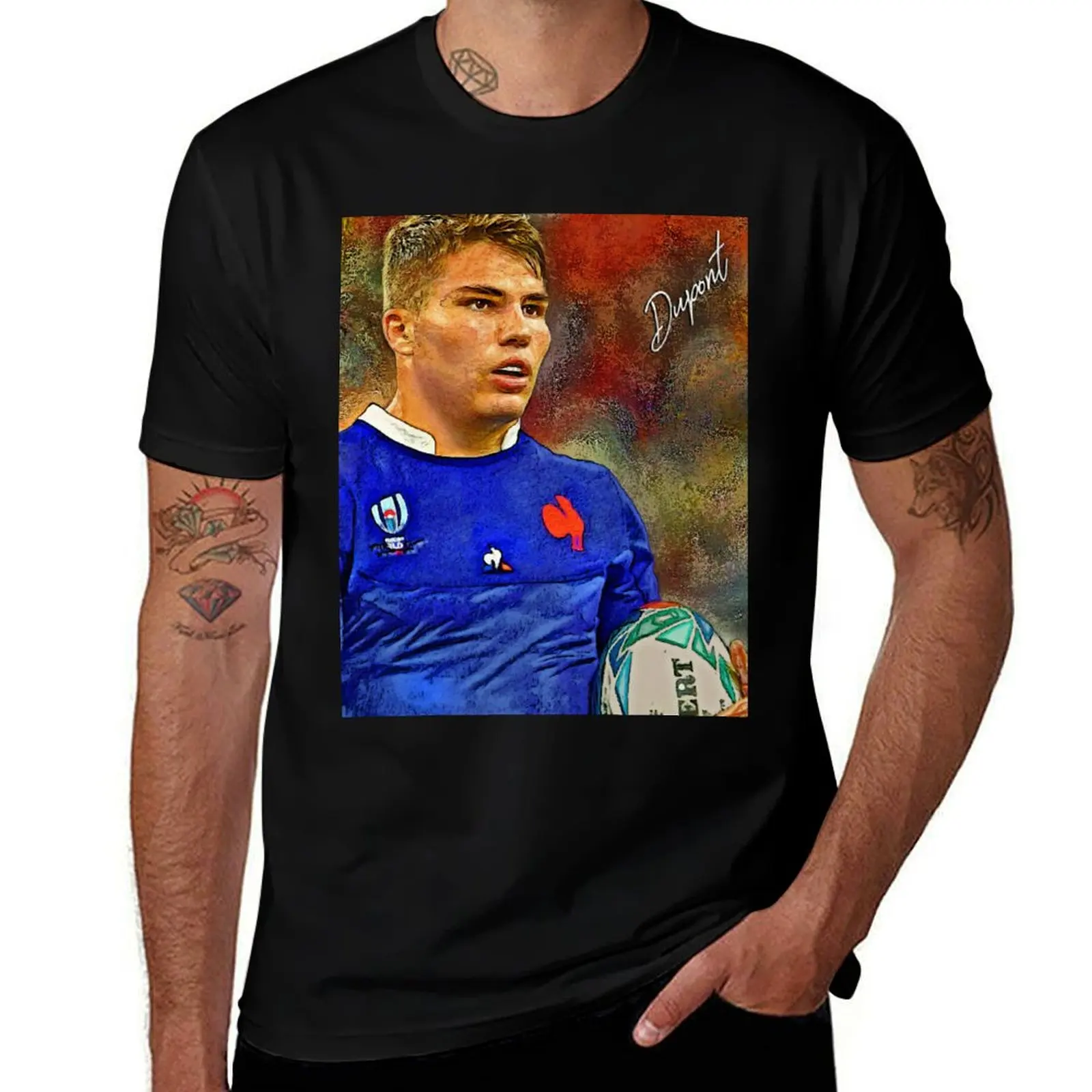 Antoine Dupont Art T-Shirt man t shirt designer t shirts for man slim fit T-Shirt
Antoine Dupont Art T-Shirt man t shirt designer t shirts for man slim fit T-Shirt