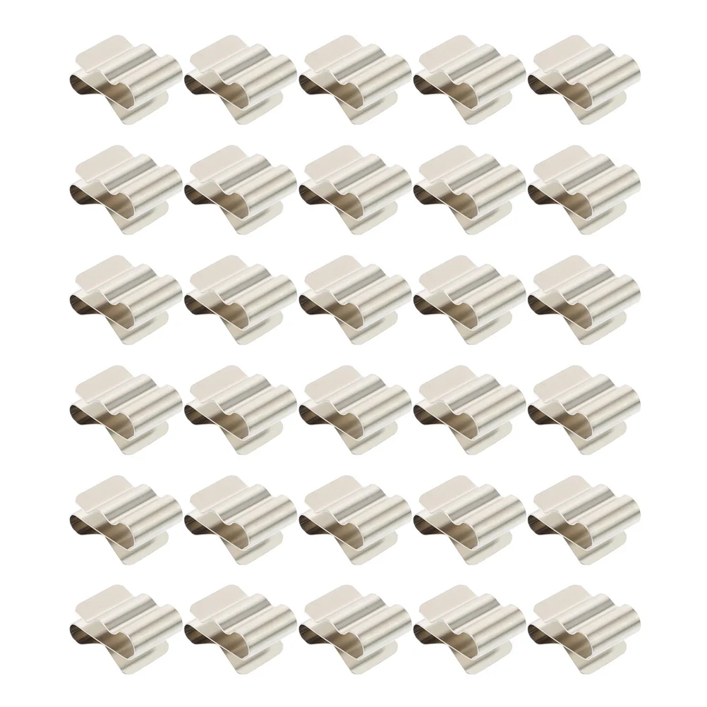 30pcs Solar Panel Wire Clips Electric Photovoltaic Cable Silver Clamps Stainless Steel Module Fix Trailers Ships Cables Clean
30pcs Solar Panel Wire Clips Electric Photovoltaic Cable Silver Clamps Stainless Steel Module Fix Trailers Ships Cables Clean