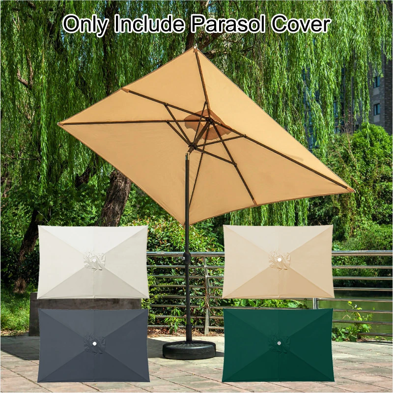 Parasol Replaceable Cloth Rectangle Square Sunshade Top Cloth Without Holder Outdoor Beach Garden Umbrella Cloth
Parasol Replaceable Cloth Rectangle Square Sunshade Top Cloth Without Holder Outdoor Beach Garden Umbrella Cloth