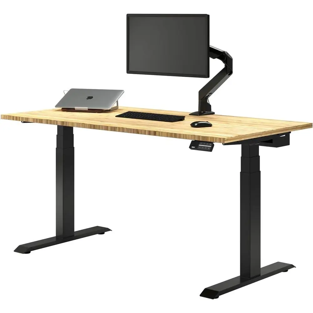 48 x 30 Bamboo Electric Standing Desk with Dual Motor, 3-Stage Height Adjustment & 4 Memory Settings
48 x 30 Bamboo Electric Standing Desk with Dual Motor, 3-Stage Height Adjustment & 4 Memory Settings