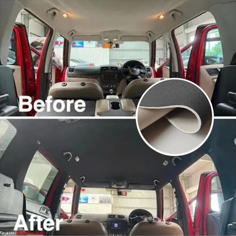 Car Interior Fabrics Auto Material Headliner Mesh Sponge Foam Backed for Cars RV Ceiling Roof Liner Sky Upholstery Roof Fabric
Car Interior Fabrics Auto Material Headliner Mesh Sponge Foam Backed for Cars RV Ceiling Roof Liner Sky Upholstery Roof Fabric