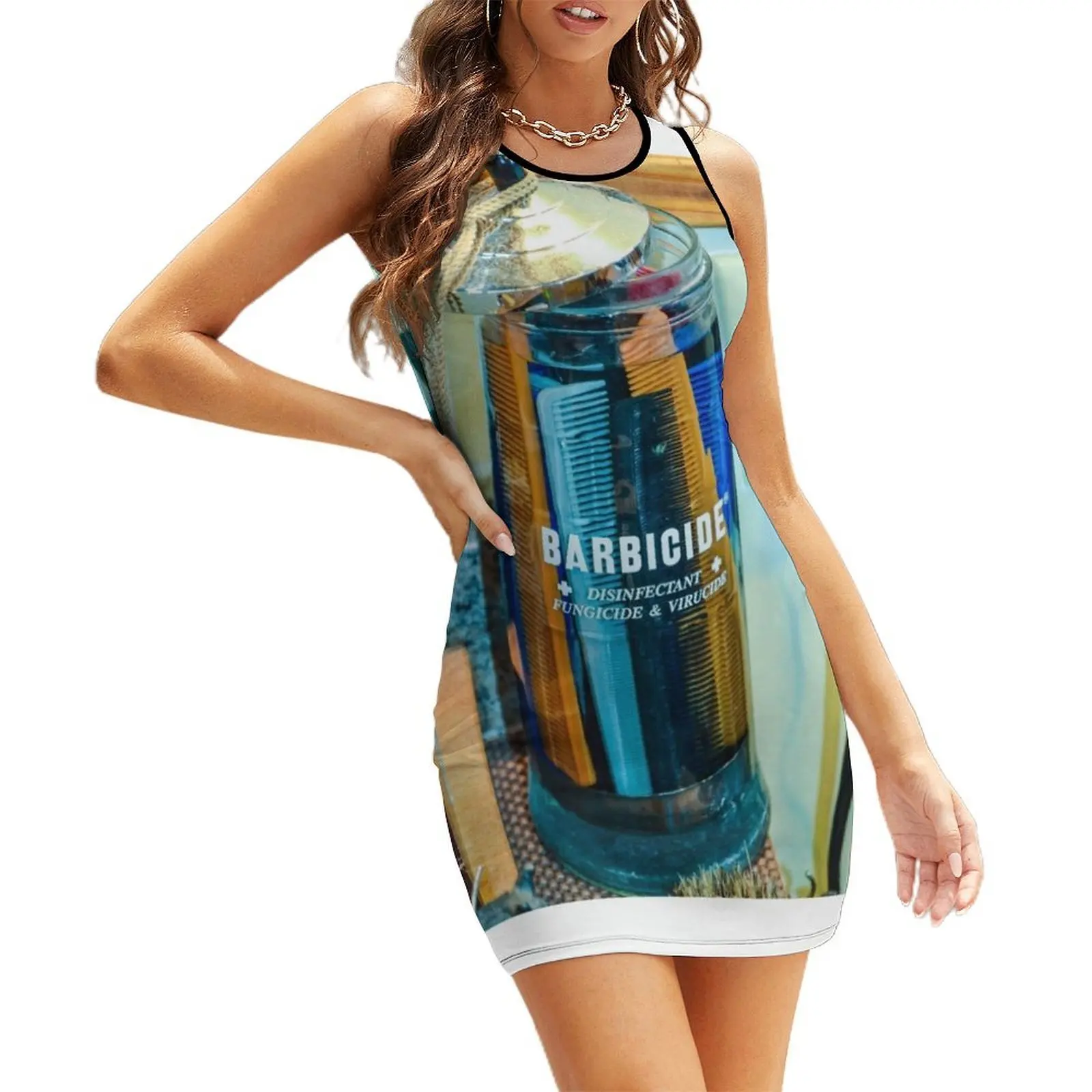Barbershop Combs in Barbicide Jar Sleeveless Sundress summer clothes for women birthday dress for women luxury 2025
Barbershop Combs in Barbicide Jar Sleeveless Sundress summer clothes for women birthday dress for women luxury 2025