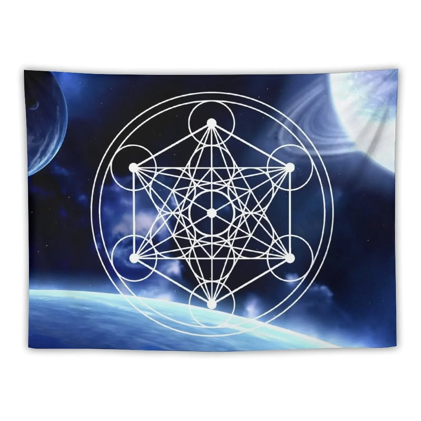 Sacred Geometry Art. Metatron's Cube in Space Tapestry Nordic Home Decor Bedroom Decoration Aesthetic Room Decor Tapestry
Sacred Geometry Art. Metatron's Cube in Space Tapestry Nordic Home Decor Bedroom Decoration Aesthetic Room Decor Tapestry