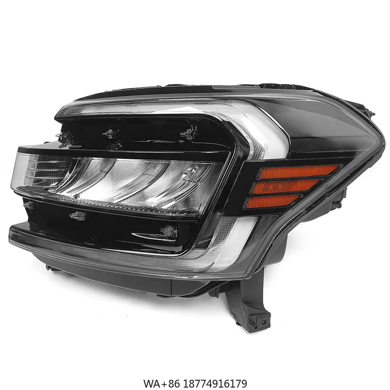 LED Headlight Assembly for 2022-2024 Expedition with Black Bezel DRL
LED Headlight Assembly for 2022-2024 Expedition with Black Bezel DRL