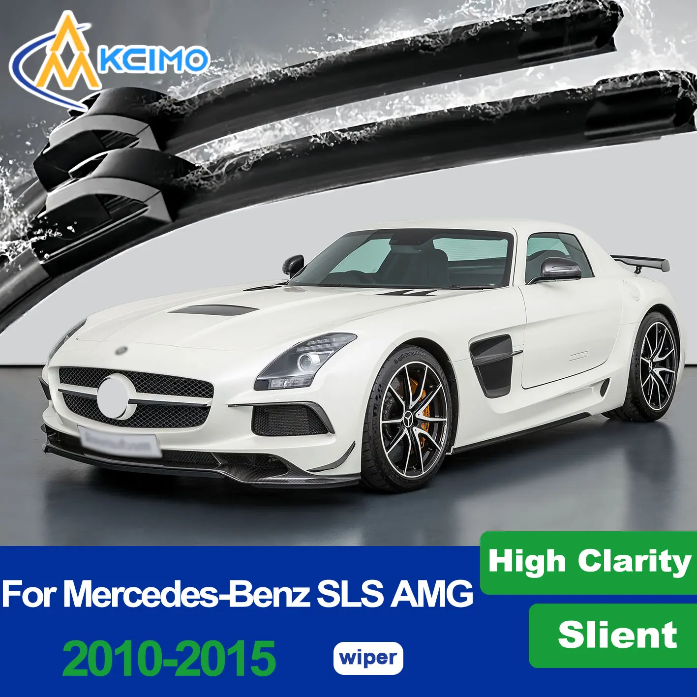 2pcs Quiet Beam Wiper Blades Model Y for Mercedes-Benz SLS AMG 2010–2015 Windshield Wipers Auto Accessories
2pcs Quiet Beam Wiper Blades Model Y for Mercedes-Benz SLS AMG 2010–2015 Windshield Wipers Auto Accessories