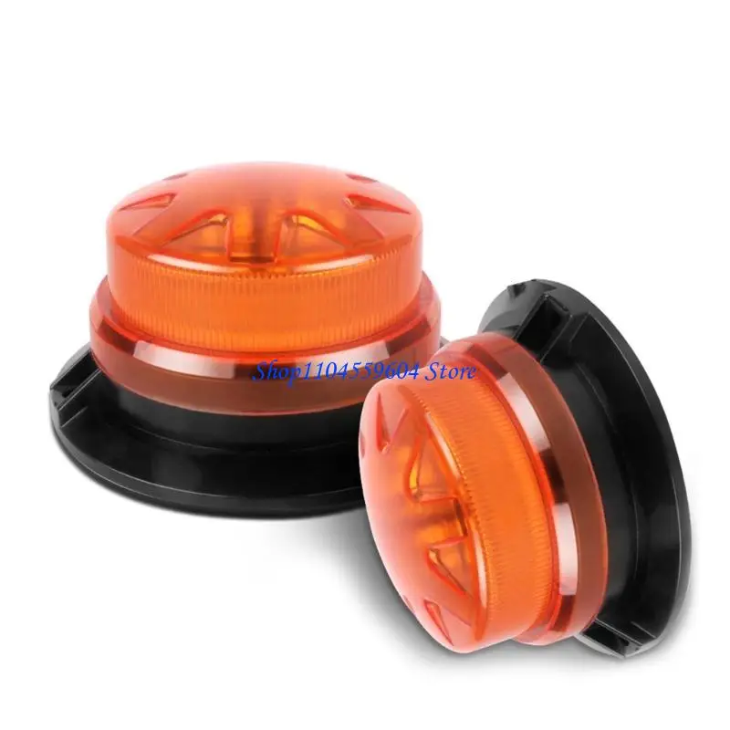 12QM LED Beacon Light, 12V-24V Ambers 24 LED Warning Safety Flashing Lights with Magnet for Vehicle Forklift Truck
12QM LED Beacon Light, 12V-24V Ambers 24 LED Warning Safety Flashing Lights with Magnet for Vehicle Forklift Truck