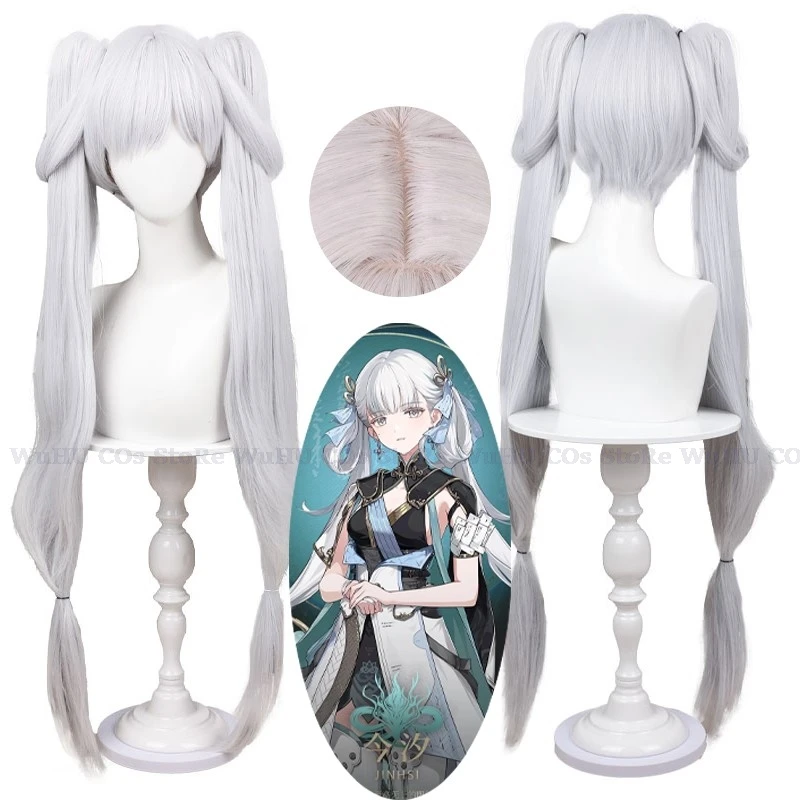 Game Wuthering Waves Jinhsi Cosplay Wig White Hair Thawborn Hair Heat-resistant Fiber Rose Wig Renewal Double Ponytail Net
Game Wuthering Waves Jinhsi Cosplay Wig White Hair Thawborn Hair Heat-resistant Fiber Rose Wig Renewal Double Ponytail Net