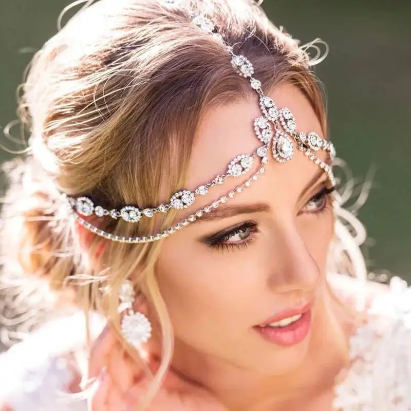 Diamond Multi-layer Water Drop Headband Fashion Bridal Wedding Hair Accessories Women's Headband
Diamond Multi-layer Water Drop Headband Fashion Bridal Wedding Hair Accessories Women's Headband