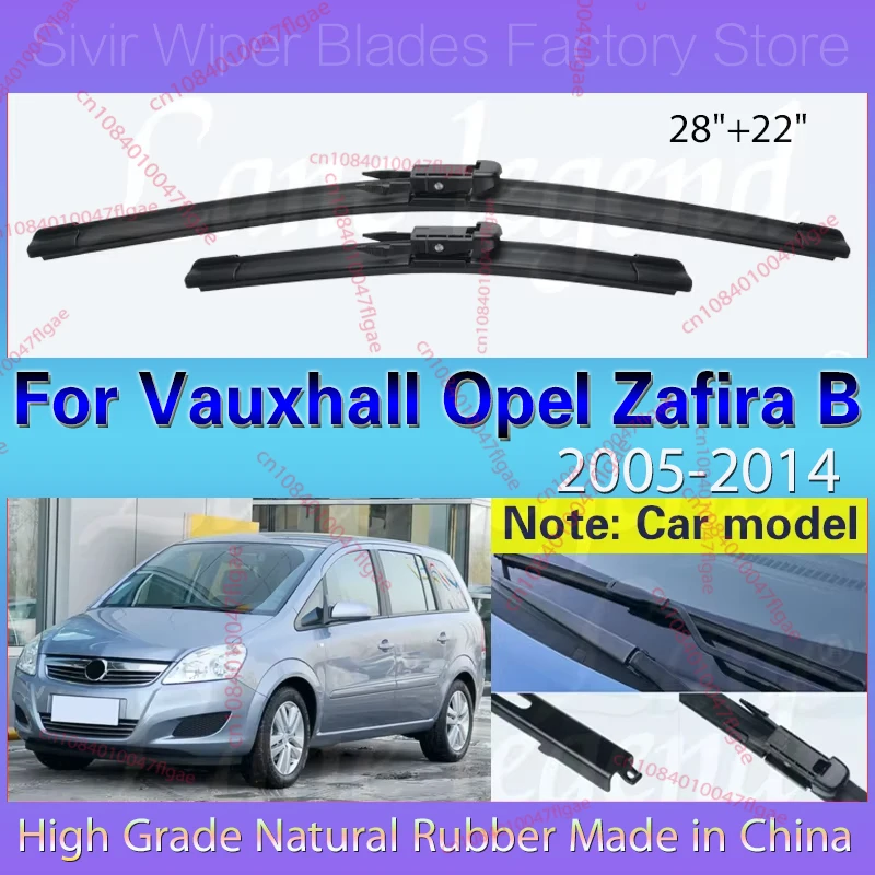 Car Wiper For Vauxhall Opel Zafira B 2005-2014 Front Wiper Blades Windshield Windscreen Window Rain Brush 28"22" Car Accessories
Car Wiper For Vauxhall Opel Zafira B 2005-2014 Front Wiper Blades Windshield Windscreen Window Rain Brush 28"22" Car Accessories
