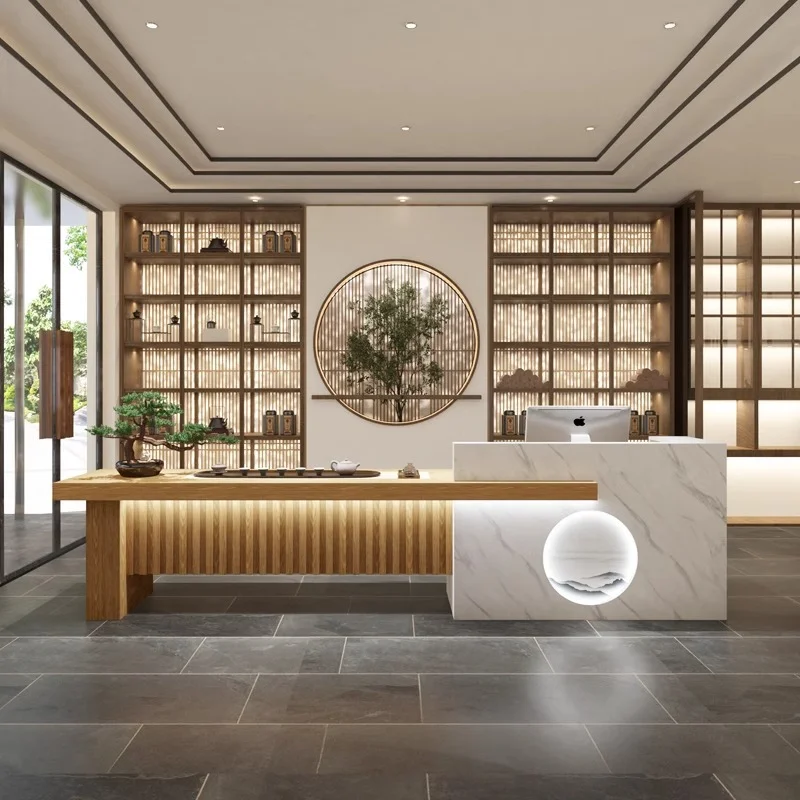 Новые стойки регистрации в китайском стиле из цельного дерева, модные стойки регистрации, магазин для сбора ушей, офисная мебель, стойка регистрации и стол YSJDT
Новые стойки регистрации в китайском стиле из цельного дерева, модные стойки регистрации, магазин для сбора ушей, офисная мебель, стойка регистрации и стол YSJDT