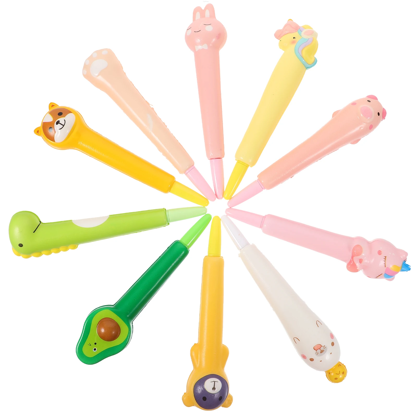 10pcs Decompression Pen Cute Gel Pens For Teens Writing Drawing Portable Fun Pens School Stationery Multi-Function Student
10pcs Decompression Pen Cute Gel Pens For Teens Writing Drawing Portable Fun Pens School Stationery Multi-Function Student