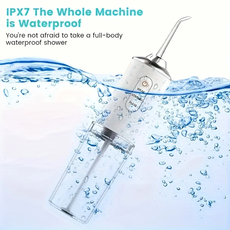 1pc Tooth Flusher, Household Portable Water Flosser Teeth Cleaning Dental Cleaner Dental Cleaner
1pc Tooth Flusher, Household Portable Water Flosser Teeth Cleaning Dental Cleaner Dental Cleaner