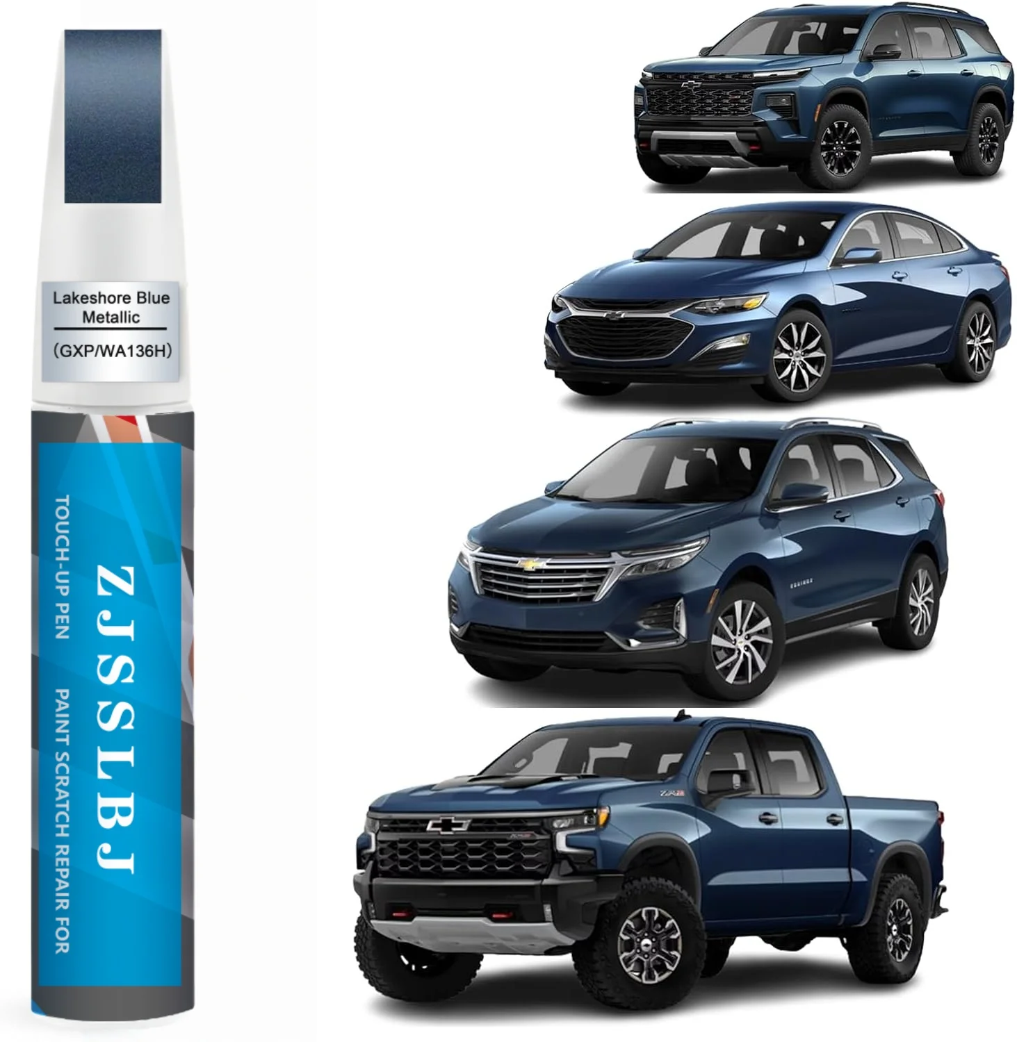 Car Touch Up Paint(Lakeshore Blue Metallic(GXP/WA136H)) for Chevrolet, Car Paint Scratch Repair Kit, Quick & Easy Solution to Re
Car Touch Up Paint(Lakeshore Blue Metallic(GXP/WA136H)) for Chevrolet, Car Paint Scratch Repair Kit, Quick & Easy Solution to Re