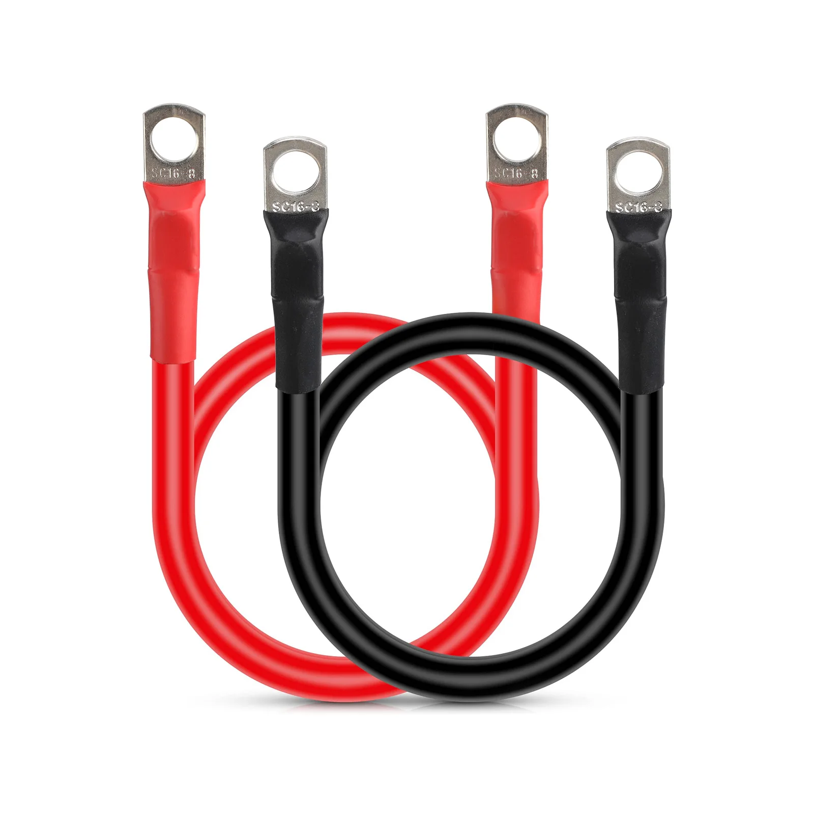 2Pcs with Terminals Battery Cable Practical Connection Cable 2UPS Wire Stranded Red Copper Core Tin-plated Lug For RV Off Switch
2Pcs with Terminals Battery Cable Practical Connection Cable 2UPS Wire Stranded Red Copper Core Tin-plated Lug For RV Off Switch