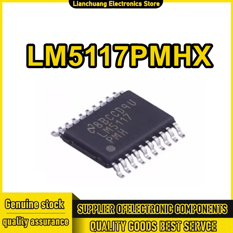 5 шт./лот LM5117 LM5117PMH LM5117PMHX LM5117PMHX/NOPB HTSSOP-20 100% новый, в наличии на складе
5 шт./лот LM5117 LM5117PMH LM5117PMHX LM5117PMHX/NOPB HTSSOP-20 100% новый, в наличии на складе
