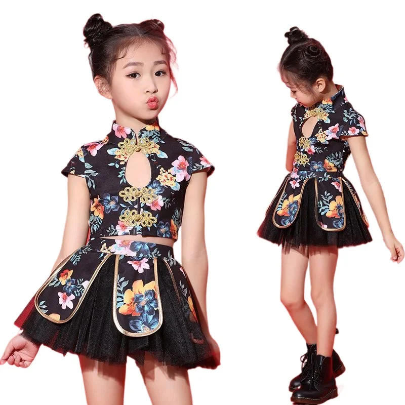 Children's Performance Clothes New Girls' Chinese Style Catwalk Tutu Skirt Children's Performance Clothes Jazz Dance Set
Children's Performance Clothes New Girls' Chinese Style Catwalk Tutu Skirt Children's Performance Clothes Jazz Dance Set