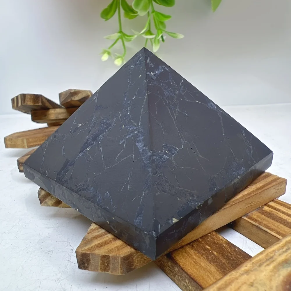 1pc 6cm/2.36in Natural Russian Black Shungite Pyramid Polished Four-Sided Crystal Tower Home Decor Jewelry Making Unique Gifts
1pc 6cm/2.36in Natural Russian Black Shungite Pyramid Polished Four-Sided Crystal Tower Home Decor Jewelry Making Unique Gifts