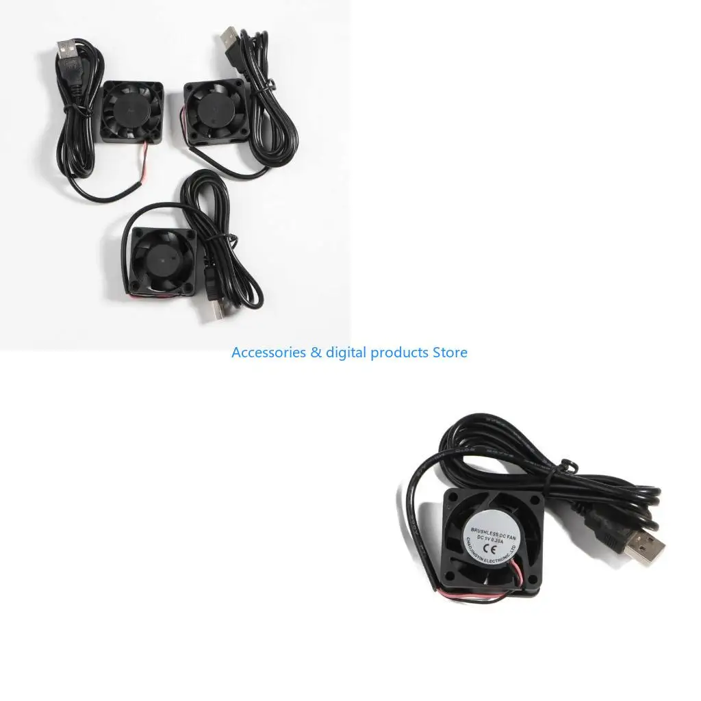 77JD 4x4CM CPU Cooling Fan Replacement DC5V 4500-5500RPM PC Cooler Radiator Exhaust CPU Fans
77JD 4x4CM CPU Cooling Fan Replacement DC5V 4500-5500RPM PC Cooler Radiator Exhaust CPU Fans