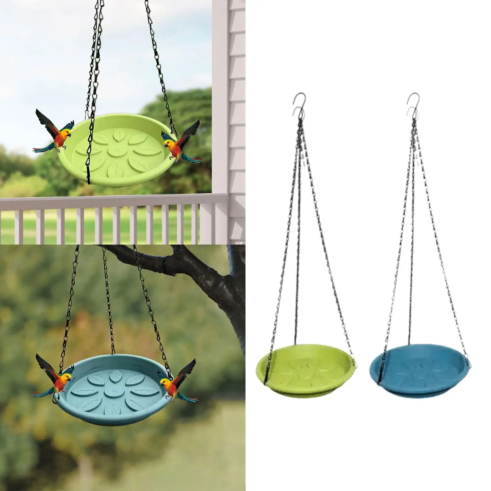 Подвесная кормушка для птиц с цепями, практичная миска для птиц, поднос для птиц для двора, лужайки
Подвесная кормушка для птиц с цепями, практичная миска для птиц, поднос для птиц для двора, лужайки