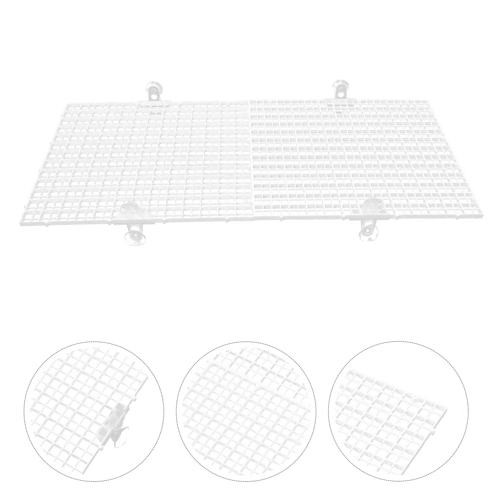 2Pcs 30x30cm Plastic Grid Fish Tank Divider Escape Aquarium Bottom Filter Grid Plate Aquarium Bottom Separator Baby Fish Safety
2Pcs 30x30cm Plastic Grid Fish Tank Divider Escape Aquarium Bottom Filter Grid Plate Aquarium Bottom Separator Baby Fish Safety