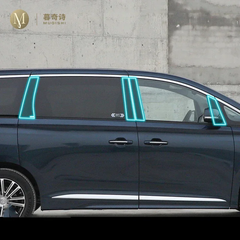 MUQSHI Car Anti scratch Exterior A/B Window pillar accessory transparent TPU Protection Film PPF For Trumpchi M8 GM8 2018-2023
MUQSHI Car Anti scratch Exterior A/B Window pillar accessory transparent TPU Protection Film PPF For Trumpchi M8 GM8 2018-2023