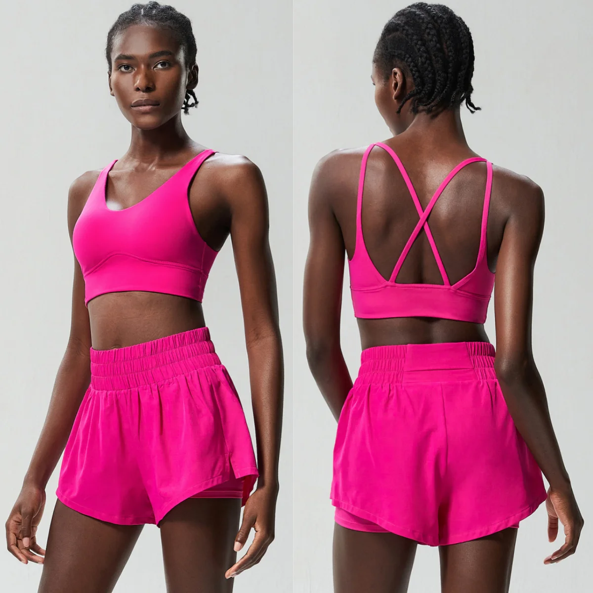2 Pieces Fitness Yoga Set Female Workout Clothes Women Outdoor Running Suit Summer Breathable Quick Dry Short Sportswear
2 Pieces Fitness Yoga Set Female Workout Clothes Women Outdoor Running Suit Summer Breathable Quick Dry Short Sportswear