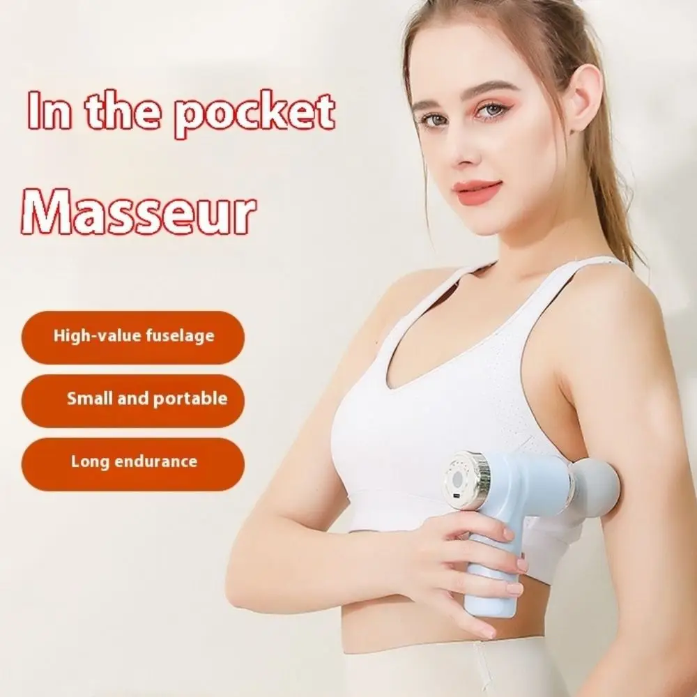 Electric Mini Fascia Massager Self-assist Massage 6-speed Muscle Relaxation Massager All-round Portable
Electric Mini Fascia Massager Self-assist Massage 6-speed Muscle Relaxation Massager All-round Portable