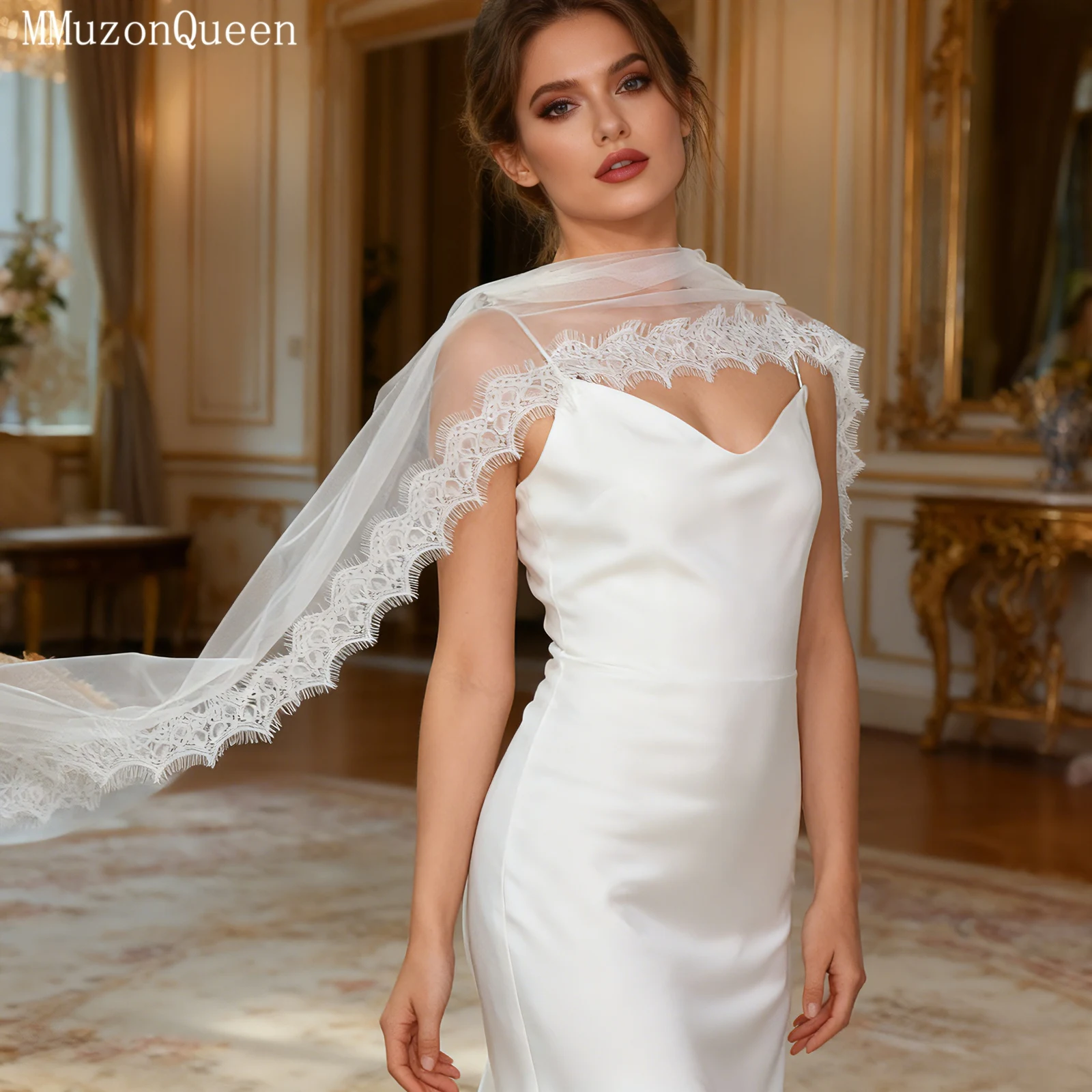 TOPQUEEN женские шифоновые шарфы свадебные аксессуары кружевные шифоновые ленты свадебные аксессуары свадебная настройка Vg133
TOPQUEEN женские шифоновые шарфы свадебные аксессуары кружевные шифоновые ленты свадебные аксессуары свадебная настройка Vg133