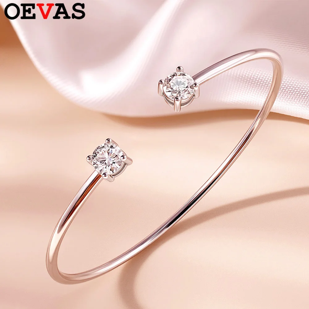 OEVAS 5mm 0.5ct Round Cut Moissanite Bracelet for Women S925 Silver Plated 18K Gold GRA Certified Wedding Charm Bracelet Jewelry
OEVAS 5mm 0.5ct Round Cut Moissanite Bracelet for Women S925 Silver Plated 18K Gold GRA Certified Wedding Charm Bracelet Jewelry