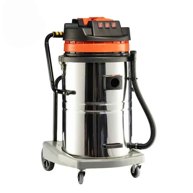 High Power 4500W Factory 80L Double Wind Blade Three Motors Industrial Water Vacuum Cleaner
High Power 4500W Factory 80L Double Wind Blade Three Motors Industrial Water Vacuum Cleaner