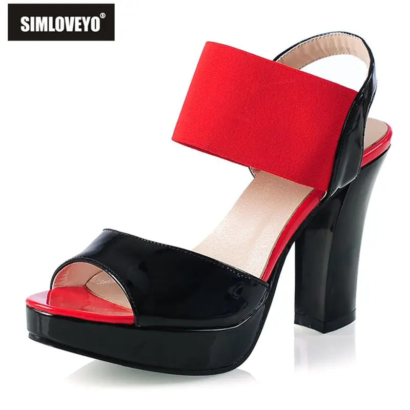 SIMLOVEYO 2025 Fashion Women Sandals Peep Toe Chunky Heels 9.5cm Platform 2cm Back Strap Mixed Color Large Size 44 45 46 31 32
SIMLOVEYO 2025 Fashion Women Sandals Peep Toe Chunky Heels 9.5cm Platform 2cm Back Strap Mixed Color Large Size 44 45 46 31 32