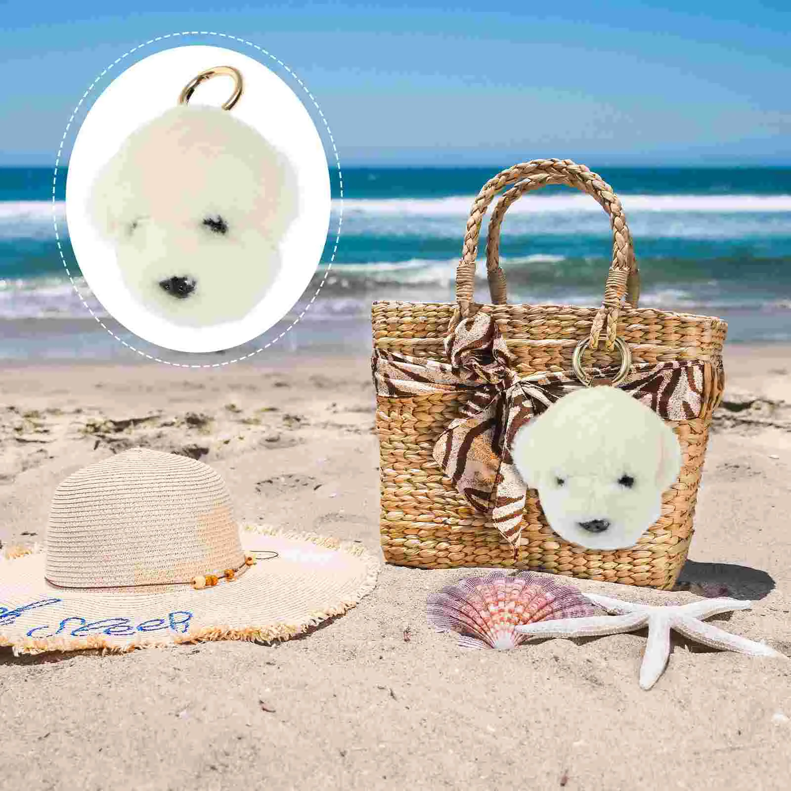 Puppy Pendant Animals Keyring Dog Plush Keychain Toys Car Fob Handbag Charms Adorable Decor Wallet
Puppy Pendant Animals Keyring Dog Plush Keychain Toys Car Fob Handbag Charms Adorable Decor Wallet
