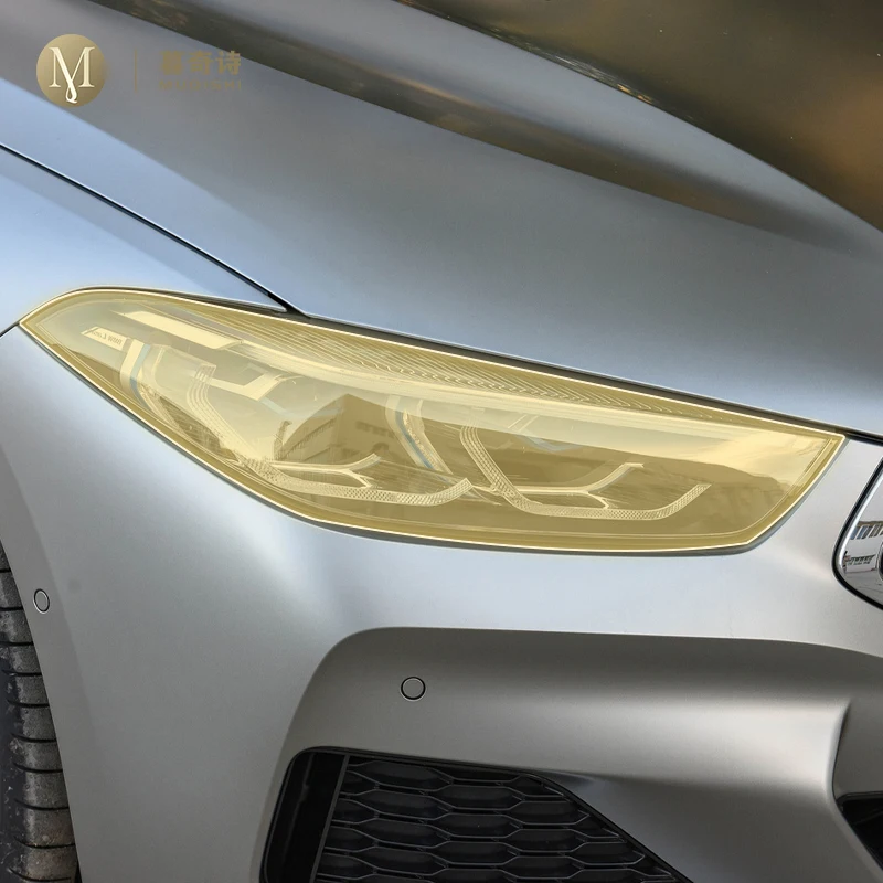 MUQSHI Pre cutting Car Exterior Headlights PPF transparent protective film TPU scratch resistant For BMW G14 G15 Series8 18-2023
MUQSHI Pre cutting Car Exterior Headlights PPF transparent protective film TPU scratch resistant For BMW G14 G15 Series8 18-2023