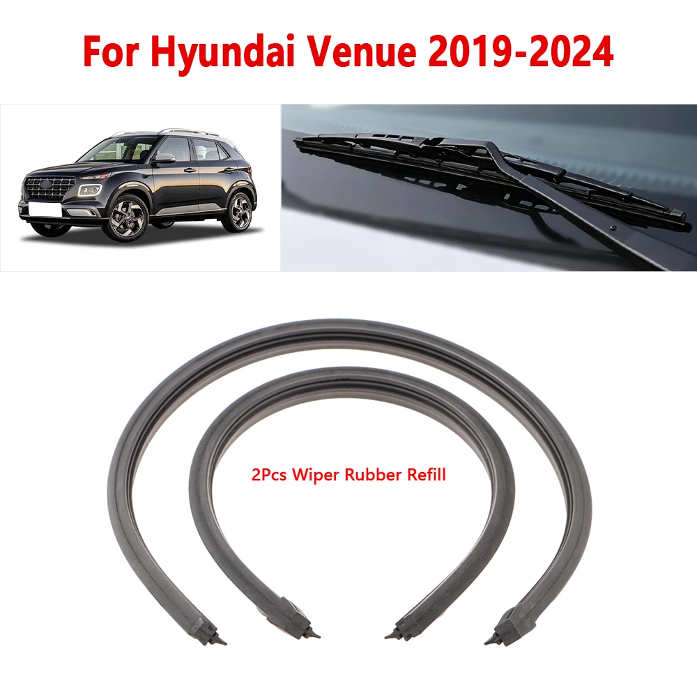 For Hyundai Venue 2019 2020 2021 2022 2023 2024 Wiper Refill Rubber Strip 18" 24" Car Wiper Accessories 1Pair
For Hyundai Venue 2019 2020 2021 2022 2023 2024 Wiper Refill Rubber Strip 18" 24" Car Wiper Accessories 1Pair